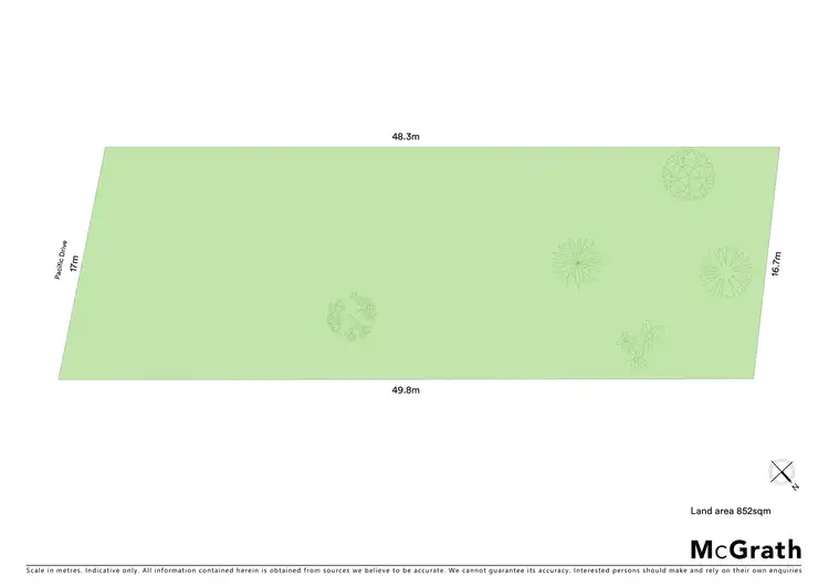 Floorplan of Homely land listing, 17 Pacific Drive, Swansea Heads NSW 2281