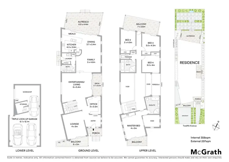 Floorplan of Homely house listing, 11 Twelfth Avenue, Palm Beach QLD 4221