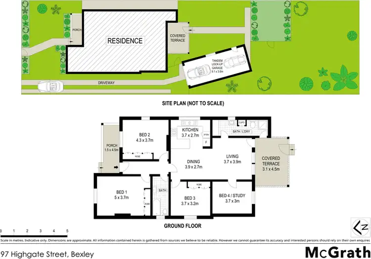 Floorplan of Homely house listing, 97 Highgate Street, Bexley NSW 2207
