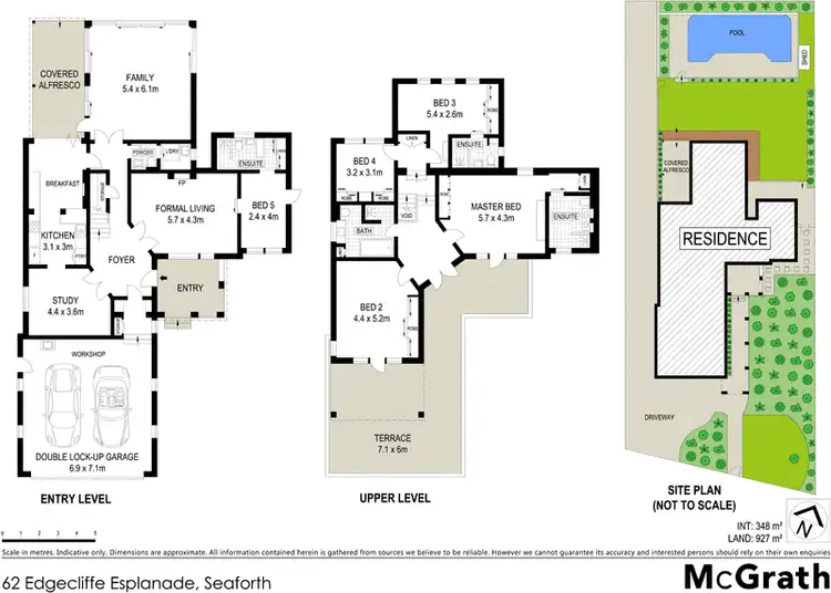 Floorplan of Homely house listing, 62 Edgecliffe Esplanade, Seaforth NSW 2092