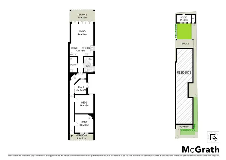 Floorplan of Homely house listing, 23 Gannon Street, Tempe NSW 2044