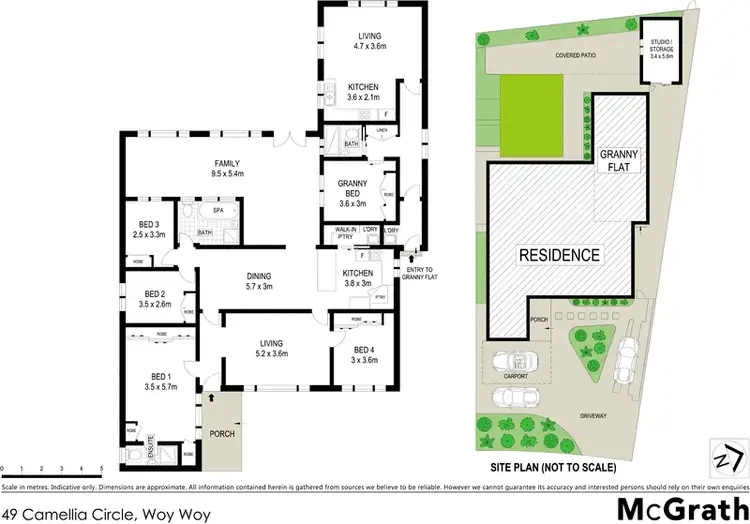 Floorplan of Homely house listing, 49 Camellia Circle, Woy Woy NSW 2256