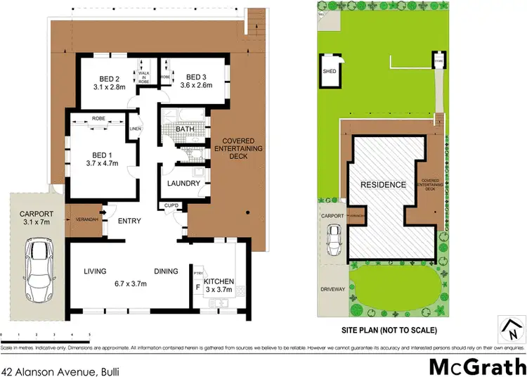 Floorplan of Homely house listing, 42 Alanson Avenue, Bulli NSW 2516