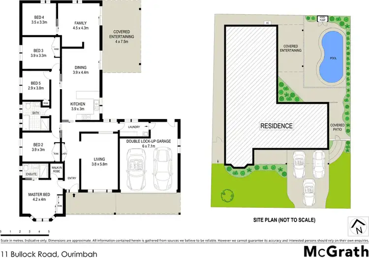 Floorplan of Homely house listing, 11 Bullock Road, Ourimbah NSW 2258