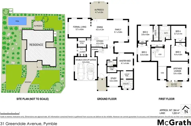 Floorplan of Homely house listing, 31 Greendale Avenue, Pymble NSW 2073