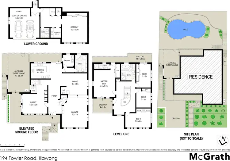 Floorplan of Homely house listing, 194 Fowler Road, Illawong NSW 2234