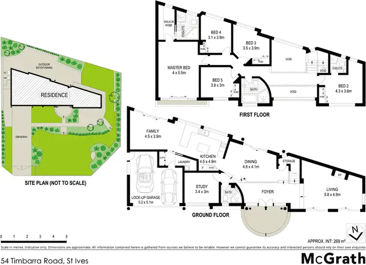 Floorplan of Homely house listing, 54 Timbarra Road, St Ives NSW 2075