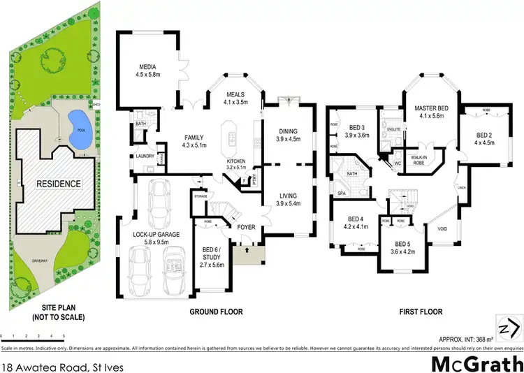 Floorplan of Homely house listing, 18 Awatea Road, St Ives NSW 2075
