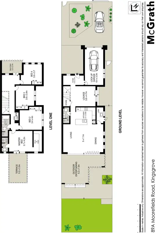 Floorplan of Homely house listing, 89A Moorefields Road, Kingsgrove NSW 2208