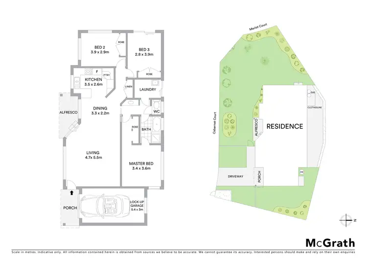 Floorplan of Homely house listing, 3/6 Merlot Court, Tweed Heads South NSW 2486