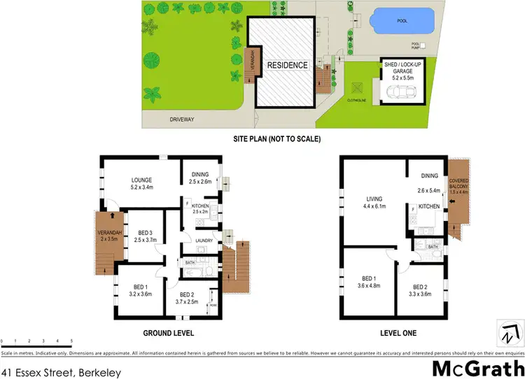 Floorplan of Homely house listing, 41 Essex Street, Berkeley NSW 2506