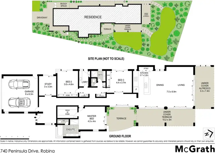 Floorplan of Homely house listing, 740 Peninsula Drive, Robina QLD 4226
