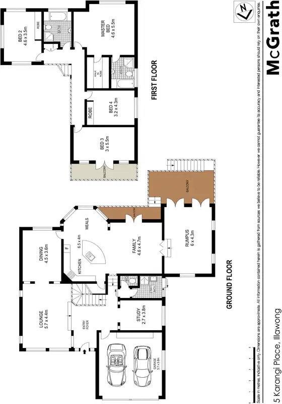 Floorplan of Homely house listing, 5 Karangi Place, Illawong NSW 2234