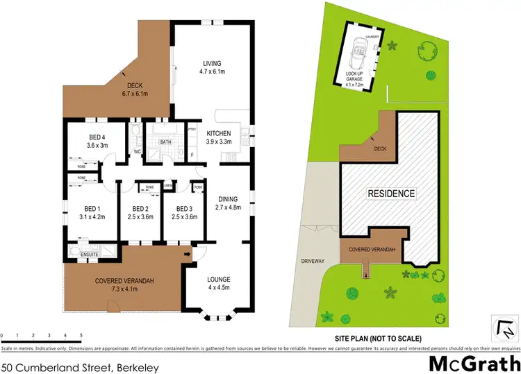 Floorplan of Homely house listing, 50 Cumberland Street, Berkeley NSW 2506