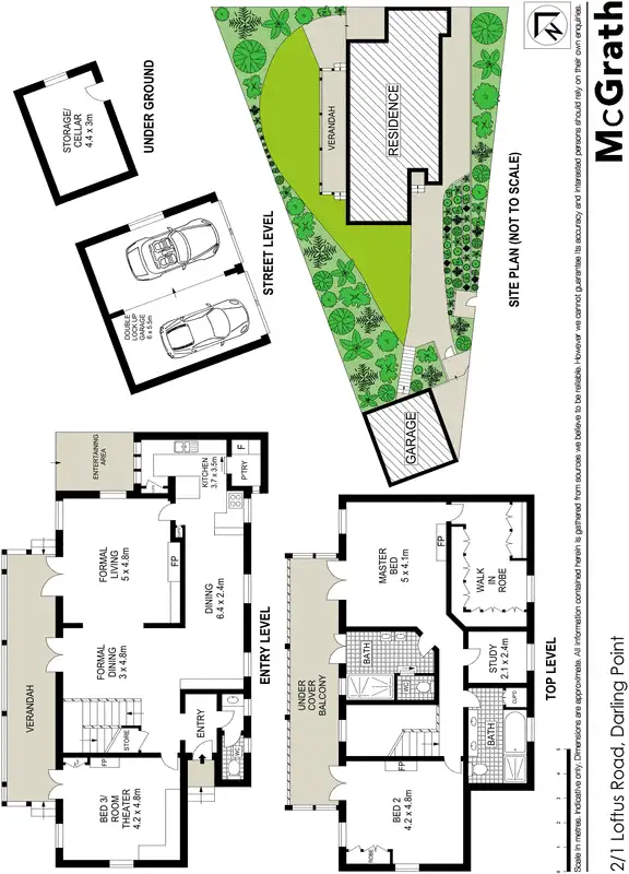 Floorplan of Homely house listing, 1 Loftus Road, Darling Point NSW 2027
