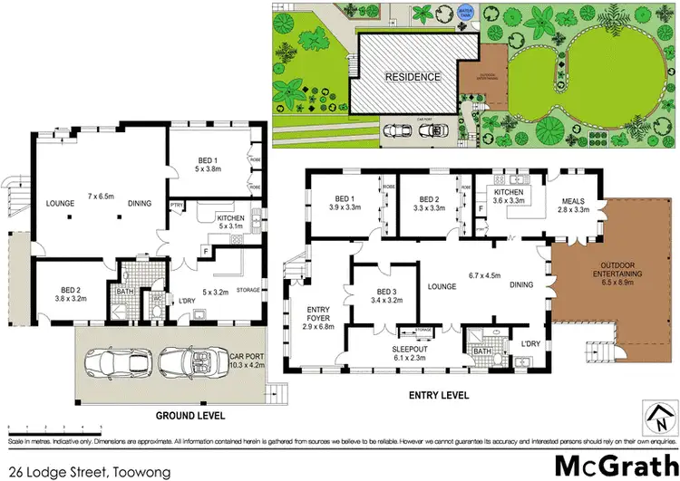 Floorplan of Homely house listing, 26 Lodge Street, Toowong QLD 4066