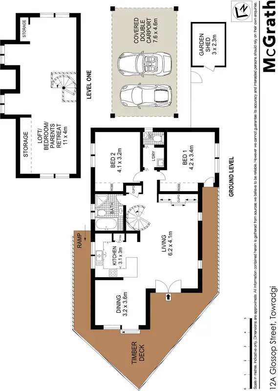 Floorplan of Homely house listing, 12A Glossop Street, Towradgi NSW 2518