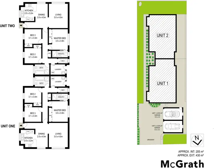 Floorplan of Homely villa listing, 1/97 Balgownie Road, Balgownie NSW 2519