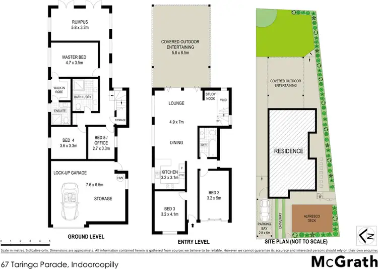 Floorplan of Homely house listing, 67 Taringa Parade, Indooroopilly QLD 4068
