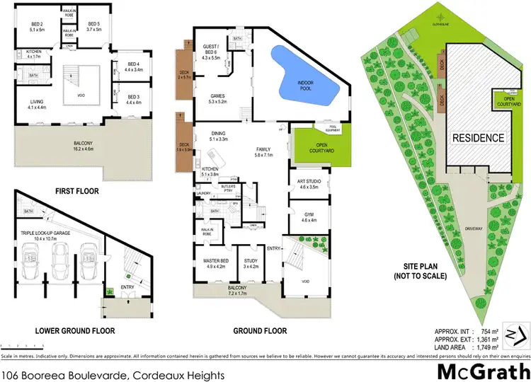 Floorplan of Homely house listing, 106 Booreea Boulevarde, Cordeaux Heights NSW 2526