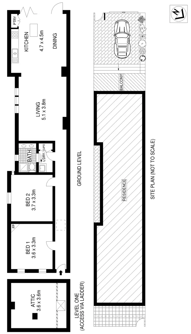 Floorplan of Homely house listing, 37 Brandling Street, Alexandria NSW 2015