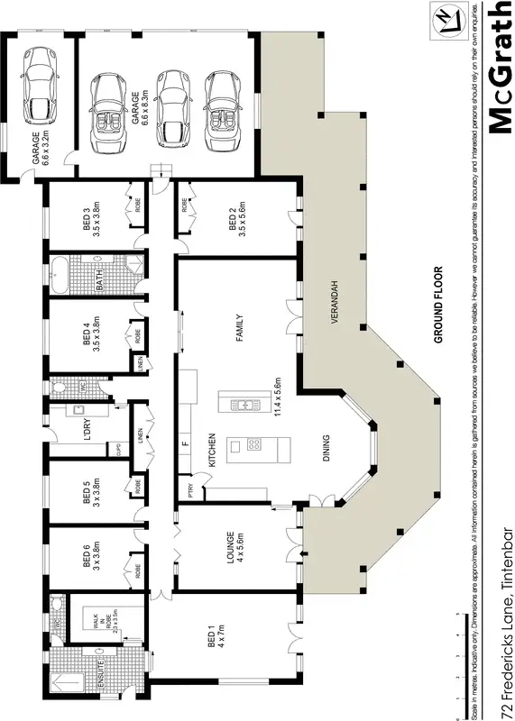 Floorplan of Homely house listing, 72 Fredericks Lane, Tintenbar NSW 2478