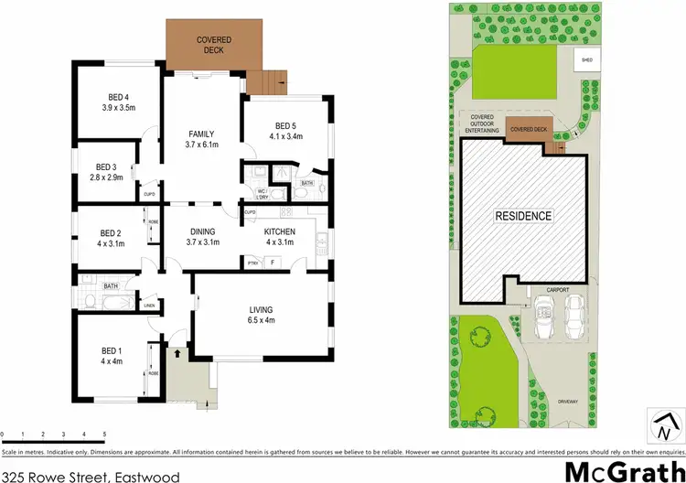Floorplan of Homely house listing, 325 Rowe Street, Eastwood NSW 2122