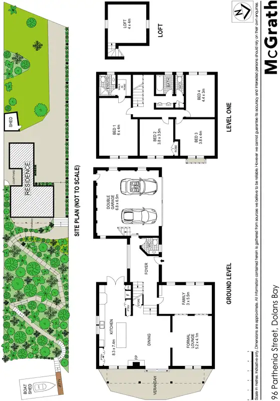Floorplan of Homely house listing, 96 Parthenia Street, Dolans Bay NSW 2229