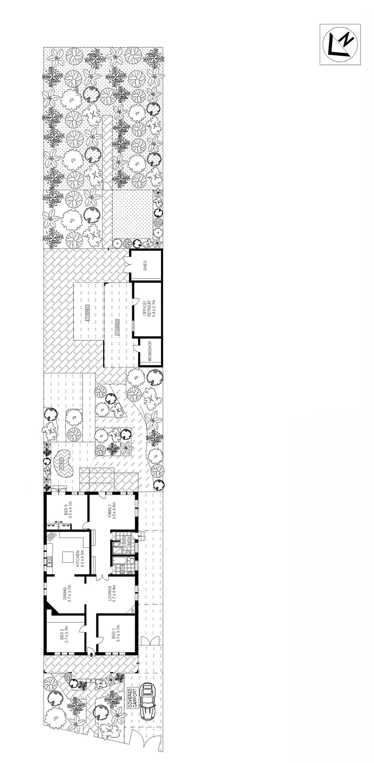 Floorplan of Homely house listing, 7 Wanstead Avenue, Earlwood NSW 2206