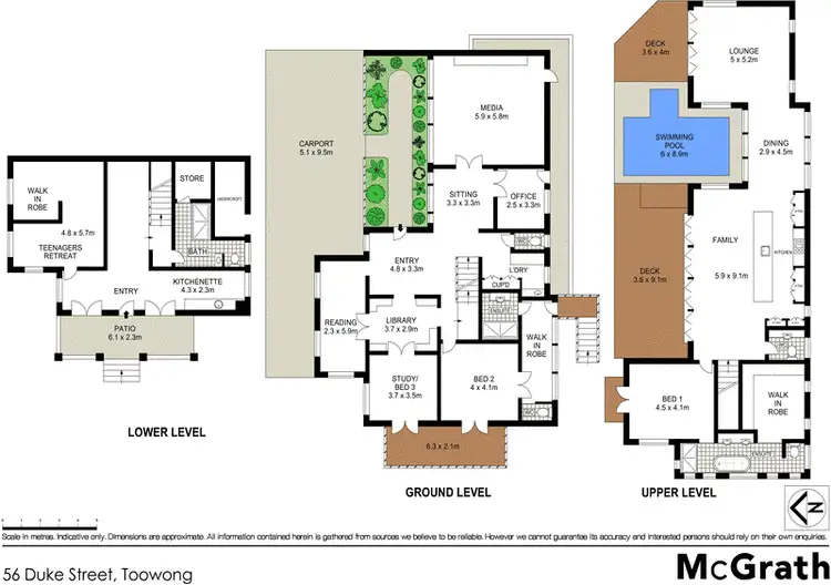 Floorplan of Homely house listing, 56 Duke Street, Toowong QLD 4066