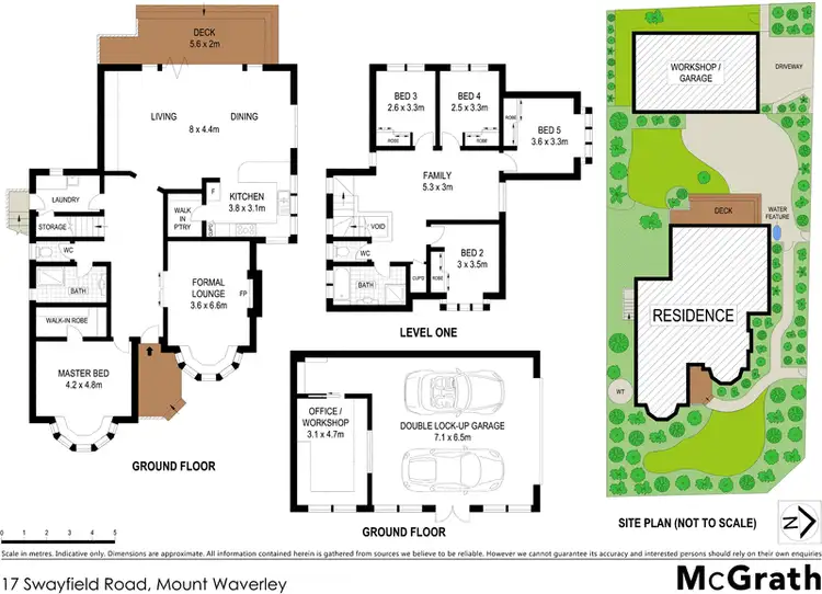 Floorplan of Homely house listing, 17 Swayfield Road, Mount Waverley VIC 3149