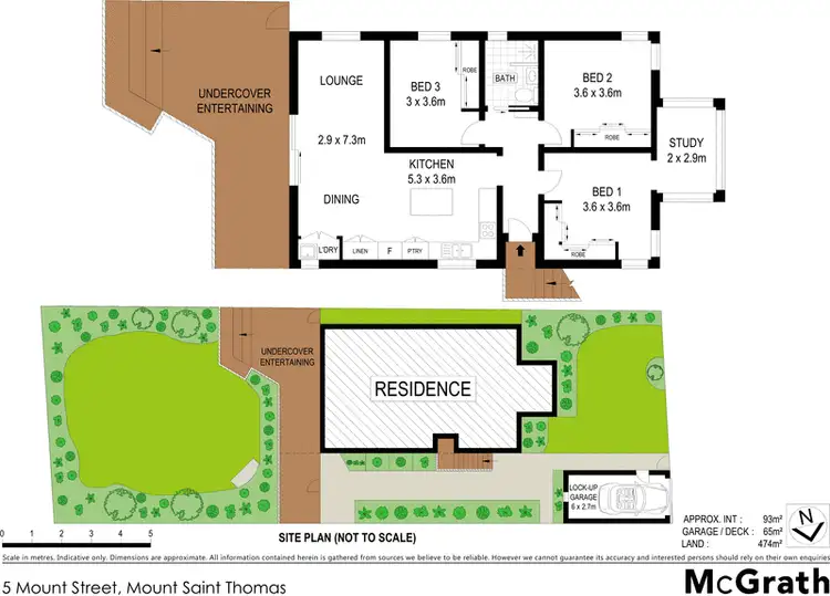 Floorplan of Homely house listing, 5 Mount Street, Mount Saint Thomas NSW 2500