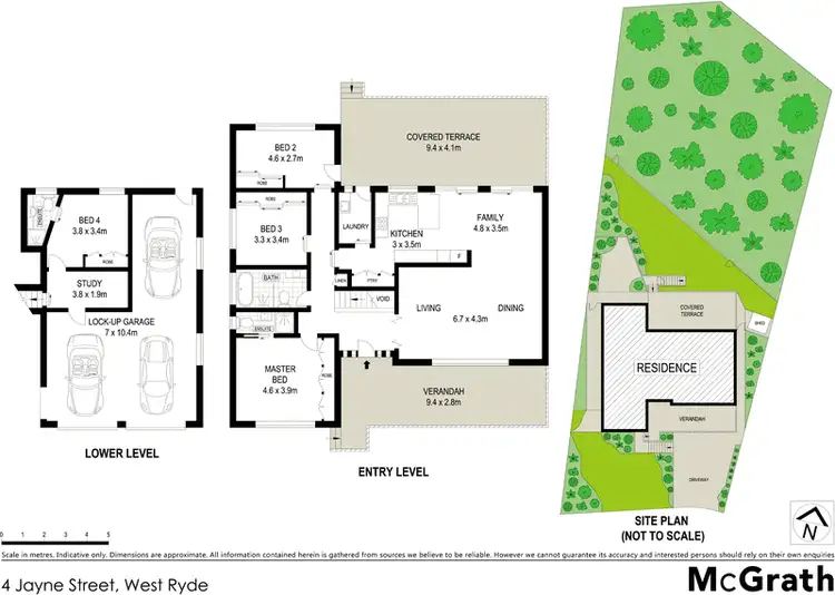 Floorplan of Homely house listing, 4 Jayne Street, West Ryde NSW 2114