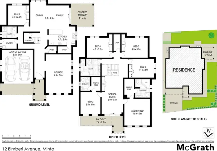 Floorplan of Homely house listing, 12 Bimberi Avenue, Minto NSW 2566