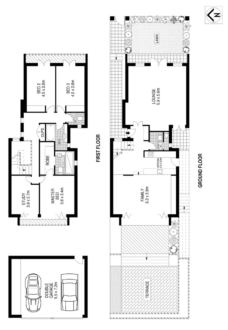 Floorplan of Homely house listing, 17 Mill Hill Road, Bondi Junction NSW 2022