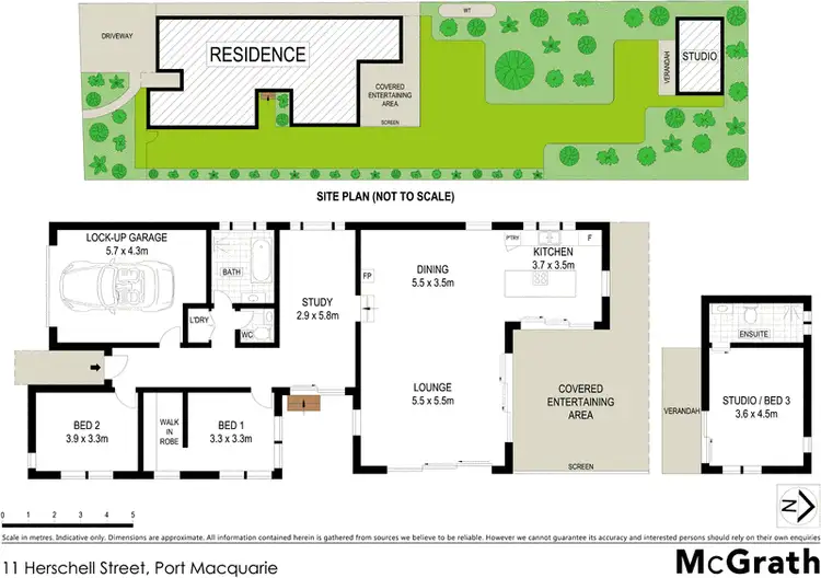 Floorplan of Homely house listing, 11 Herschell Street, Port Macquarie NSW 2444