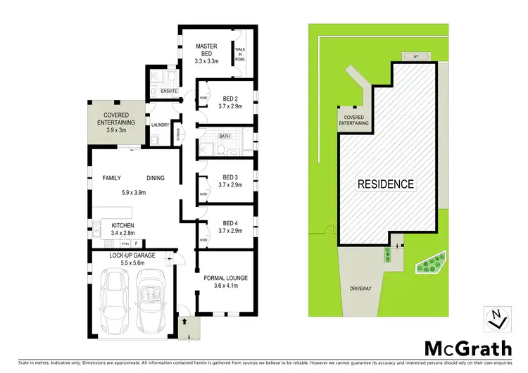 Floorplan of Homely house listing, 37 Wigeon Close, Cameron Park NSW 2285