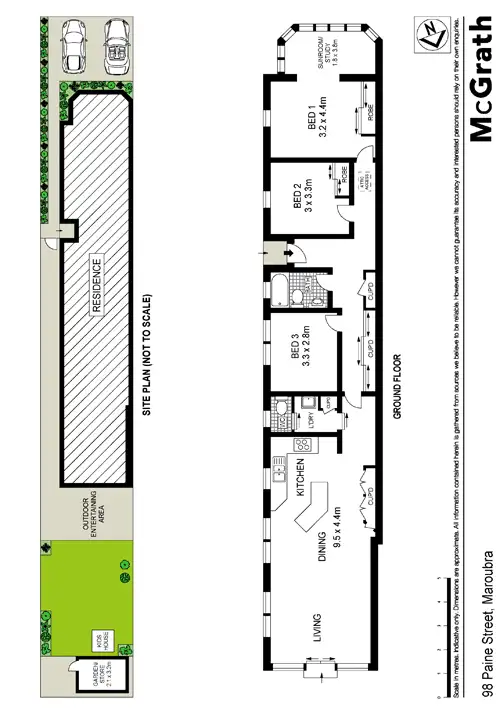 Floorplan of Homely house listing, 98 Paine Street, Maroubra NSW 2035