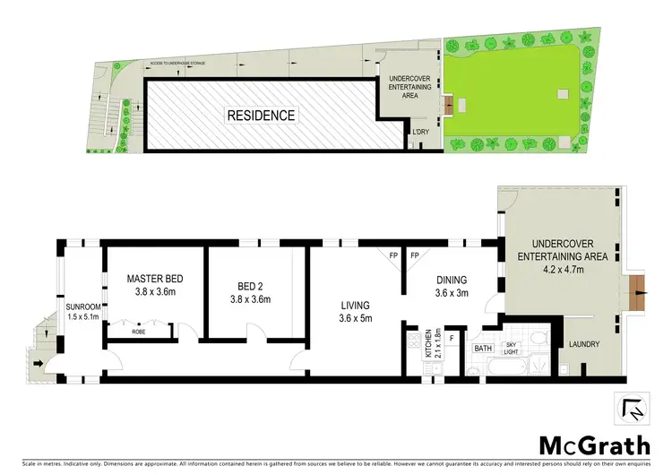 Floorplan of Homely house listing, 95 Grove Street, Birchgrove NSW 2041