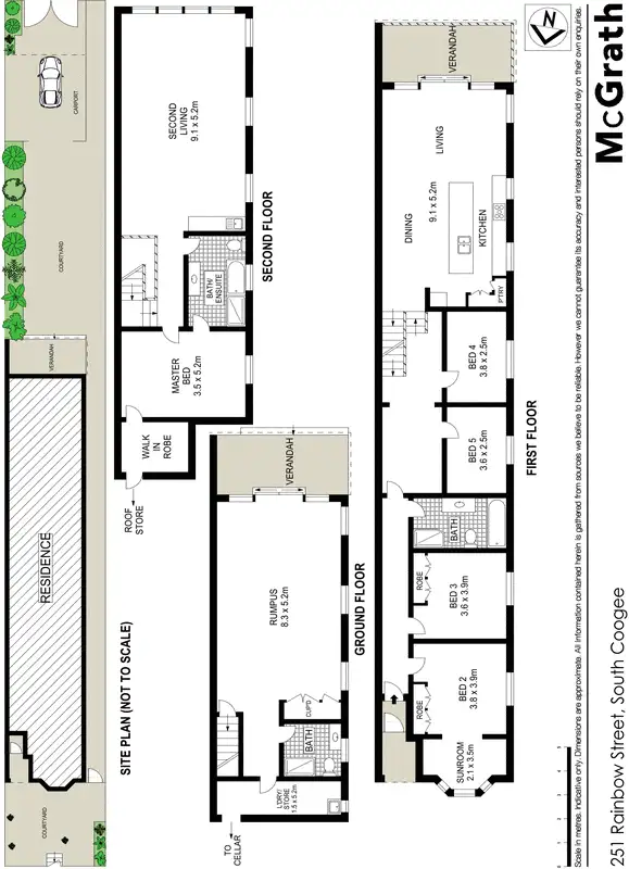 Floorplan of Homely house listing, 251 Rainbow Street, South Coogee NSW 2034