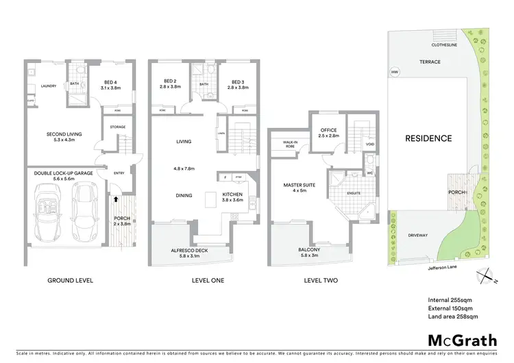 Floorplan of Homely semi-detached listing, 1/102 Jefferson Lane, Palm Beach QLD 4221