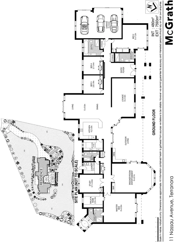 Floorplan of Homely house listing, 11 Nassau Avenue, Terranora NSW 2486