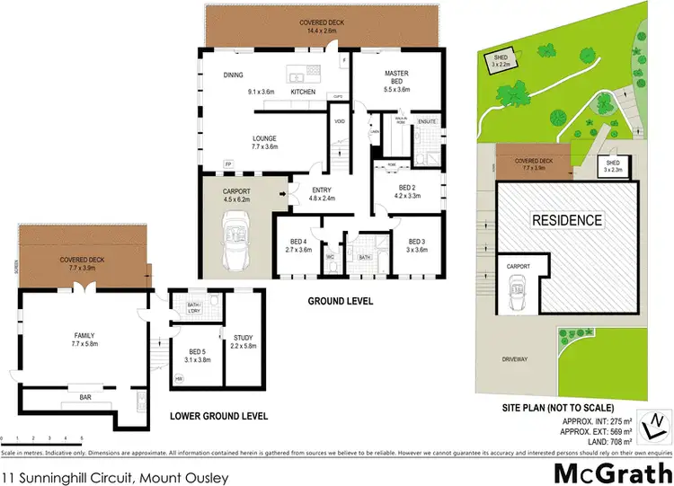 Floorplan of Homely house listing, 11 Sunninghill Circuit, Mount Ousley NSW 2519