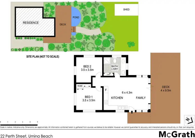 Floorplan of Homely house listing, 22 Perth Street, Umina Beach NSW 2257