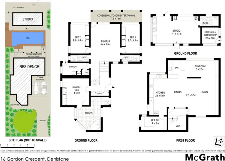 Floorplan of Homely house listing, 16 Gordon Crescent, Denistone NSW 2114