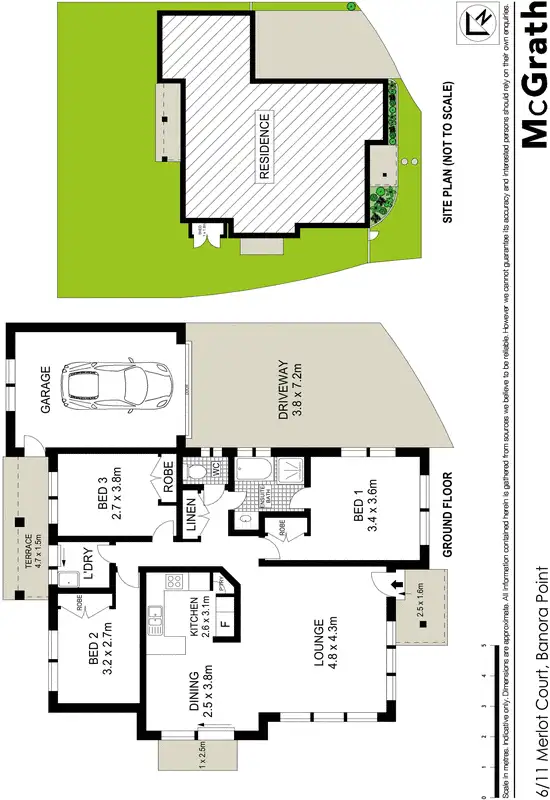 Floorplan of Homely house listing, 6/11 Merlot Court, Banora Point NSW 2486