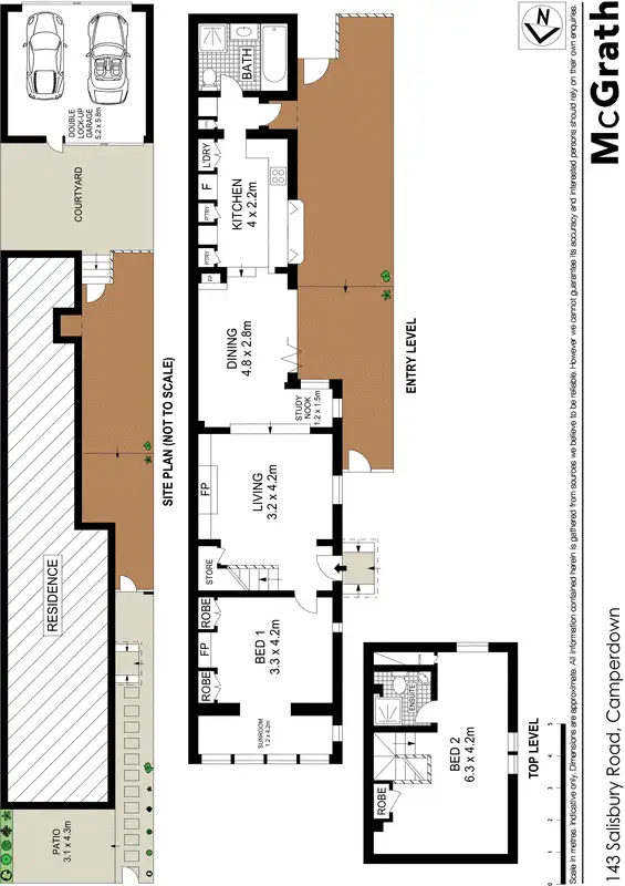 Floorplan of Homely house listing, 143 Salisbury Road, Camperdown NSW 2050