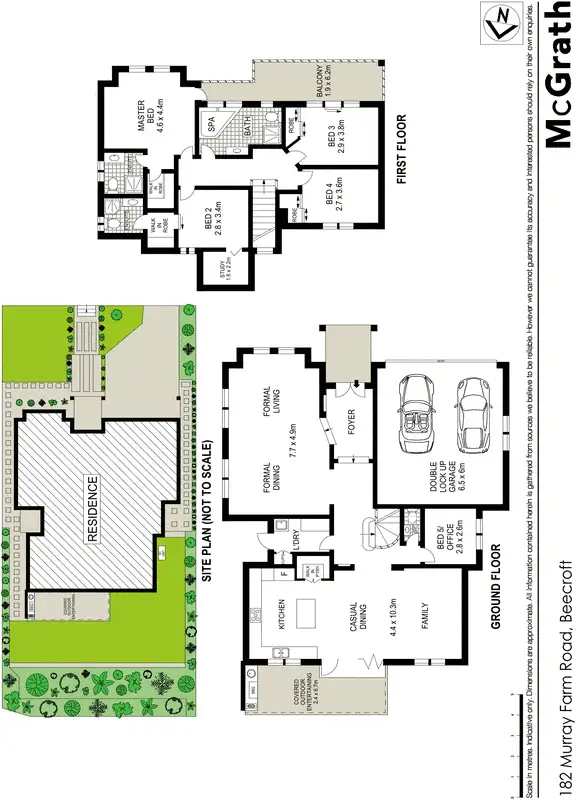 Floorplan of Homely house listing, 182 Murray Farm Road, Beecroft NSW 2119