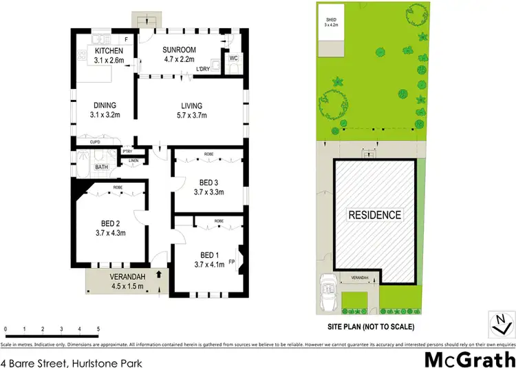 Floorplan of Homely house listing, 4 Barre Street, Hurlstone Park NSW 2193
