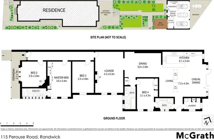 Floorplan of Homely house listing, 115 Perouse Road, Randwick NSW 2031